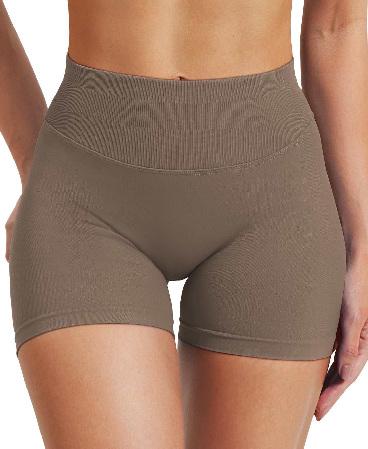 VOYJOY Women Workout Impact Shorts 2.5"/ 3.6"/ 4.5"/ 6" Scrunch Butt Booty