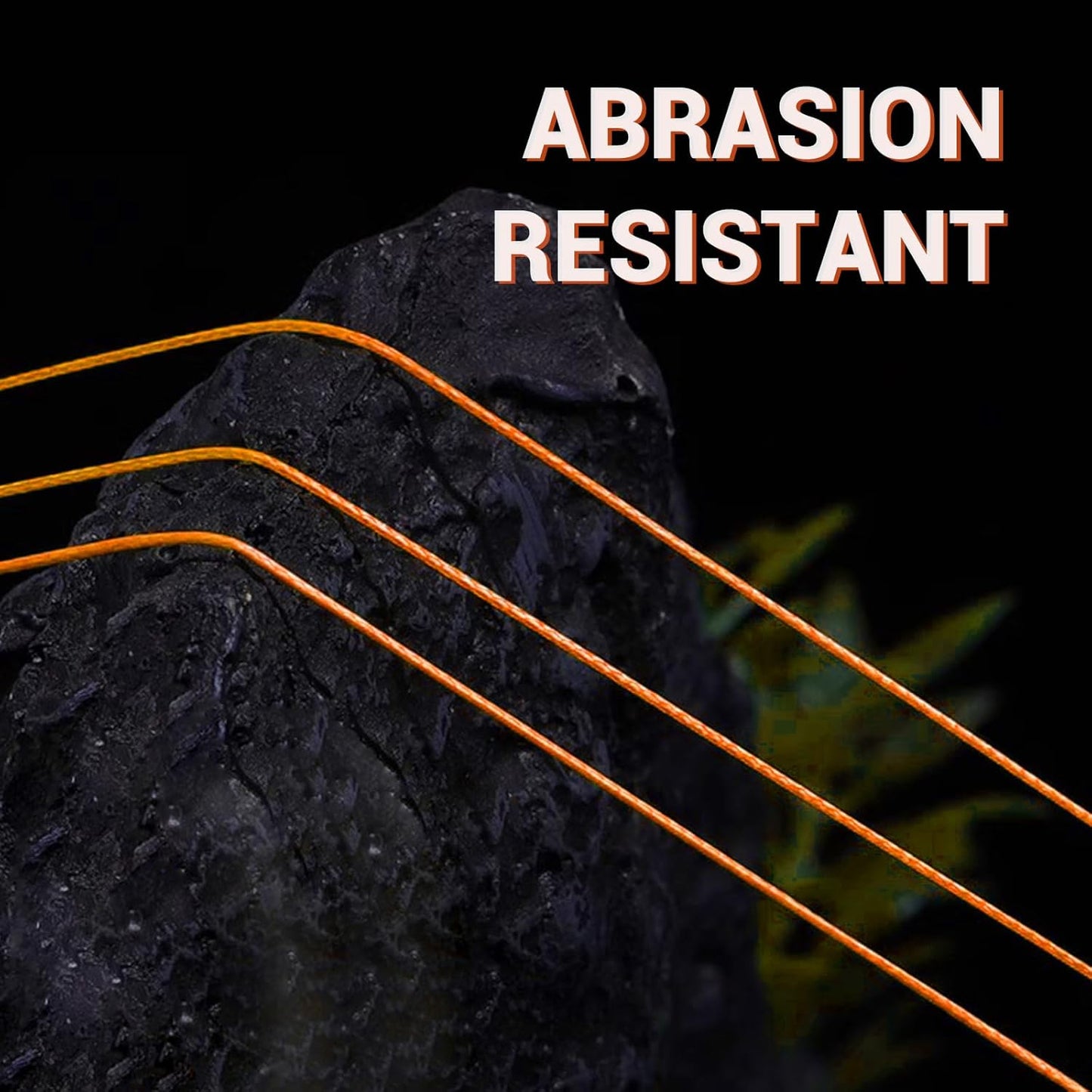 ANGRYFISH 8 Strand PE Braided Fishing Line - Ultra-Strong, High-Visibility - Pink/Orange for Freshwater & Saltwater