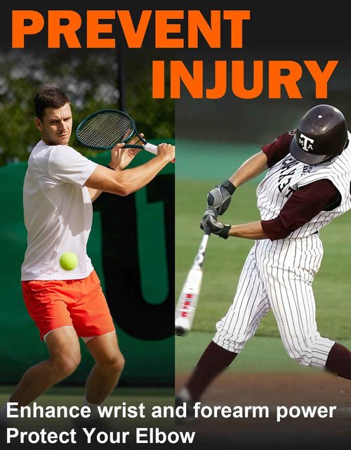 Fitarc Wrist Rotation Exerciser,Forearm Bar for Pronation/Supination,Pronator Muscle Rrainer Forearm Developer - Patent Pending