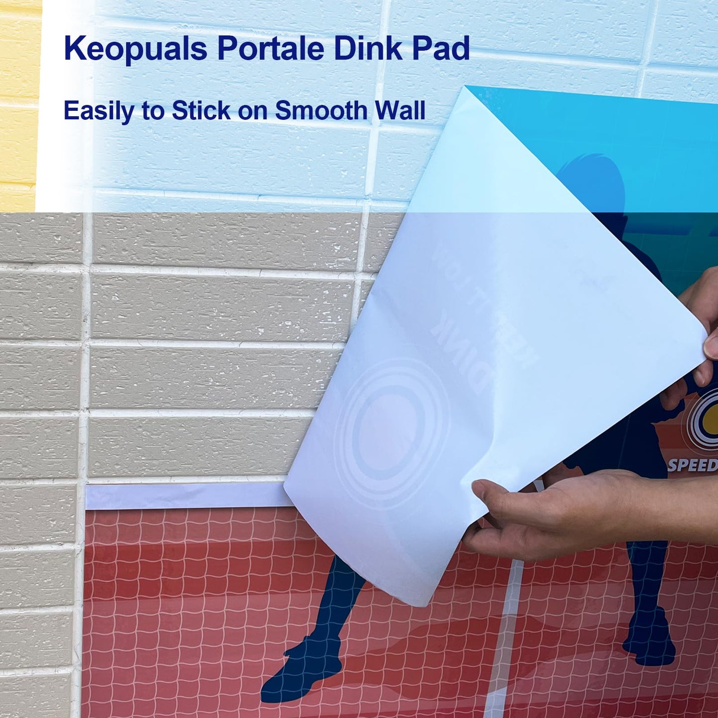 KeoPuals Pickleball Dink Pad - Training Wall Dink Pads for Practice