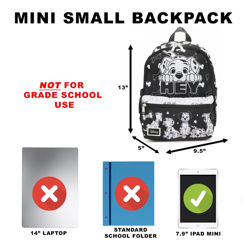 Wondapop - 101 Dalmatians 13" Nylon Daypack