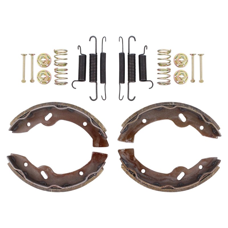 ApplianPar Brake Shoes Clamp Springs Pins for Yamaha G9 G11 G14 G16 G19 G20 G21 G22 G23 G27 G28 for EZGO Medalist TXT RXV Workhorse Golf Cart