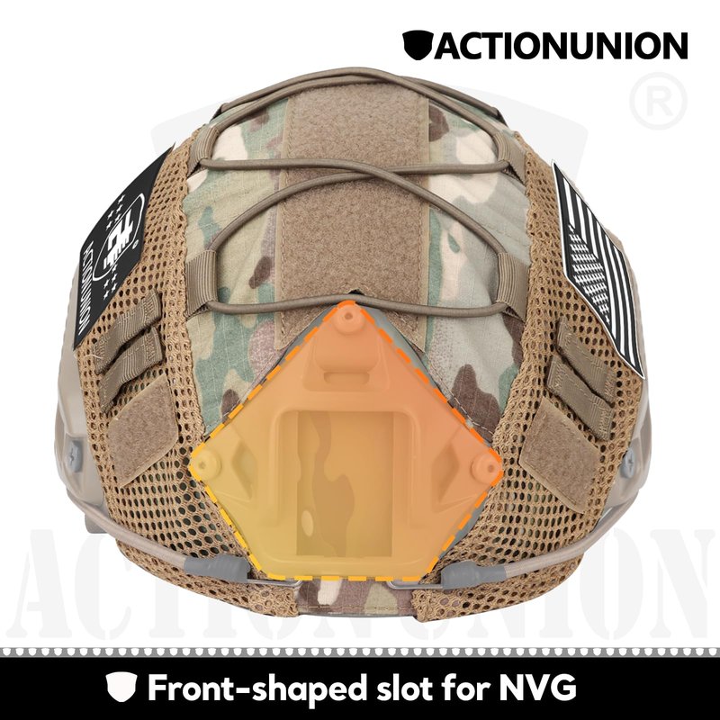 ACTIONUNION Tactical Airsoft Helmet Cover for PJ/BJ/MH Helmet (WL)