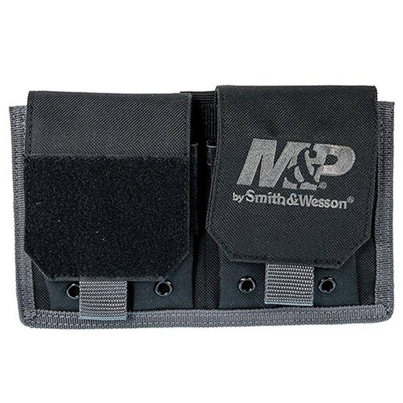 Smith & Wesson M&P Pro Tac Pistol Magazine Pouch for Tactical Rugged Use with Weather Resistant Material for Shooting, Range and Storage