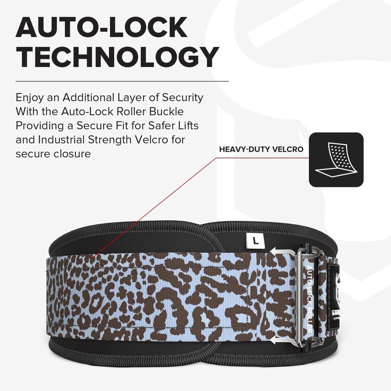 Weight Lifting Belt for Men & Women - Ideal for Squats, Deadlifts & Bodybuilding | Adjustable Support & Comfort