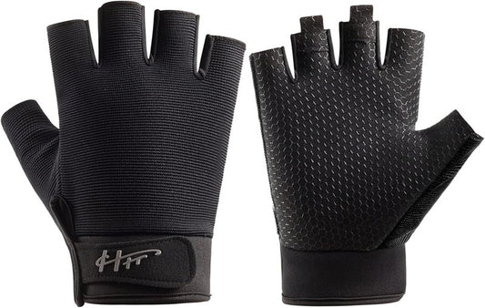 Fingerless Sports Gloves - Multipurpose Water & Fishing Gear for Men & Women | Ideal for Sailing, Rowing, Kayaking
