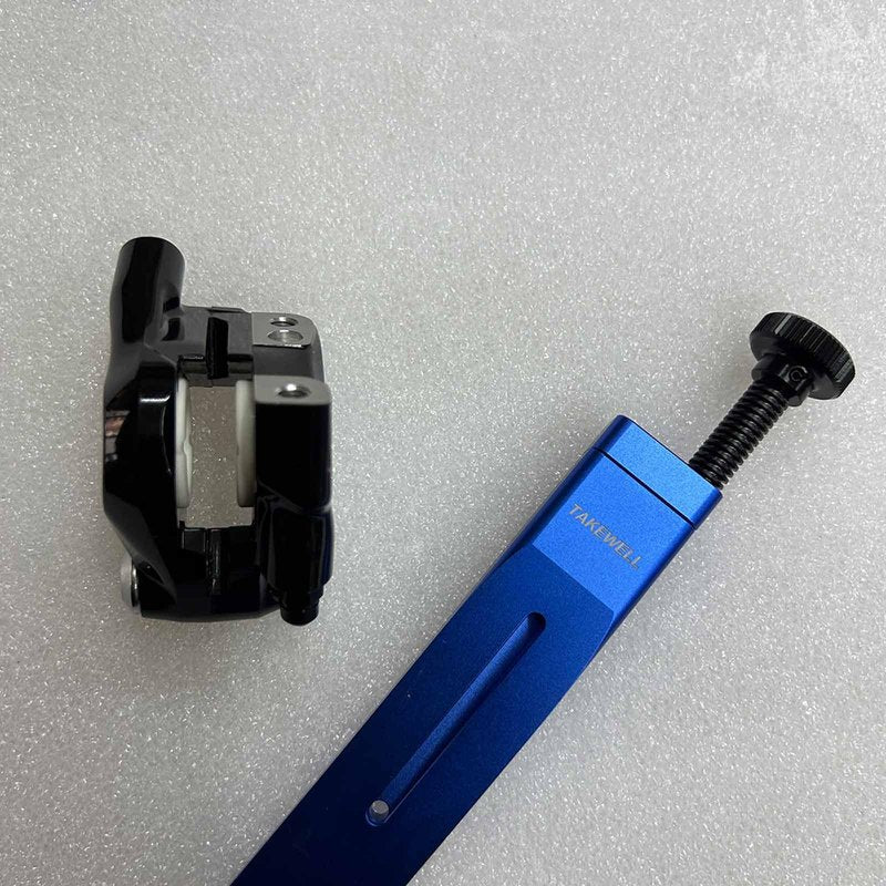 takewell Piston Press Tool for Shimano Brake Caliper, Universal SRAM, Bike Hydraulic Disc Brake Caliper Piston Tool, Compatible with All Brands of Brake Calipers, Blue.