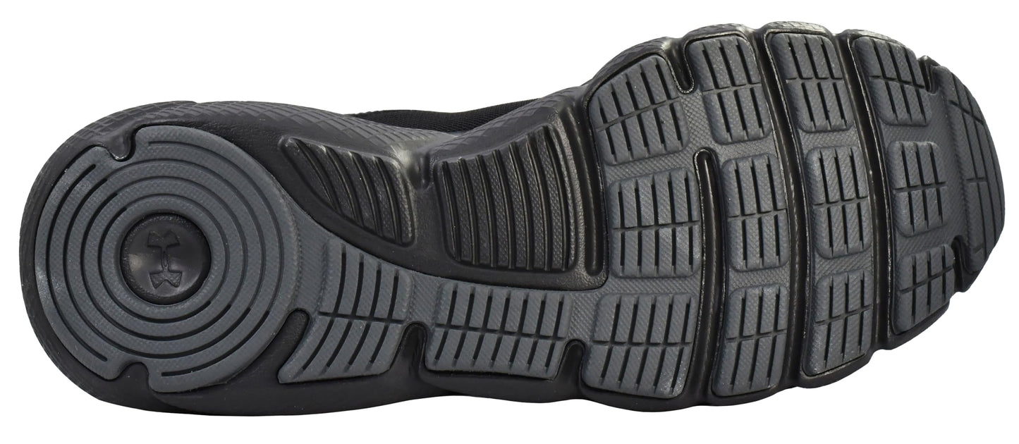 Under Armour Men's Charged Assert 9 Camo, Black/Black/Pitch Gray, 11.5 US
