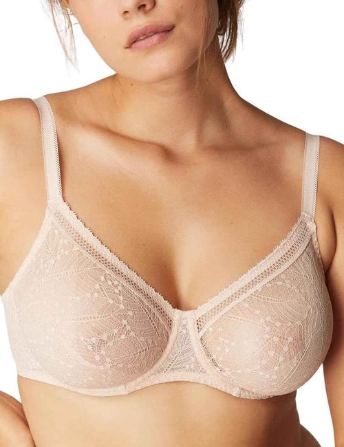 Simone Perele Women's Comete Molded Underwired Bra Pinky Sand, 36E