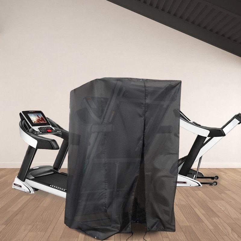 Iptienda Treadmill Cover, Folding Treadmill Covers Waterproof for Foldable Running Machine Indoor Outdoor, 46"L x 38"W x 66"H