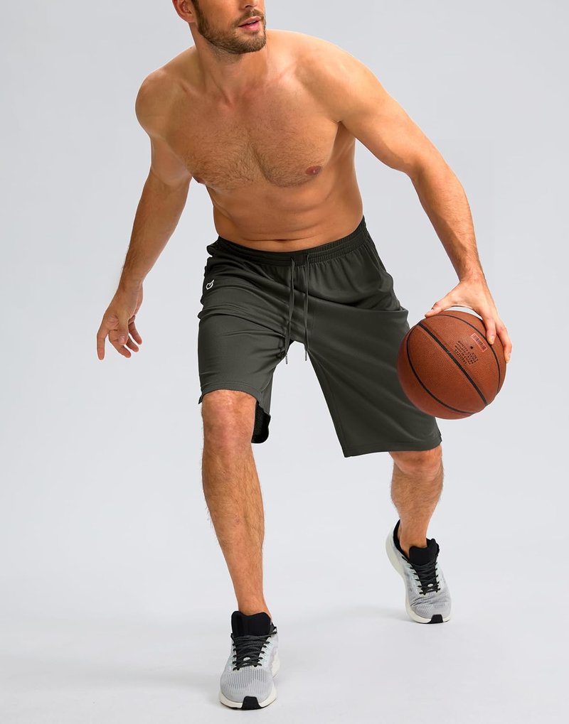 Men's Athletic Basketball Shorts - Lightweight Quick-Dry Gym Shorts with Pockets | 9" / 11" Length