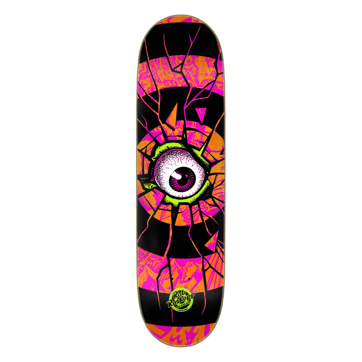 SANTA CRUZ Roskopp Dissect 8.5in x 32.2in Skateboard Decks