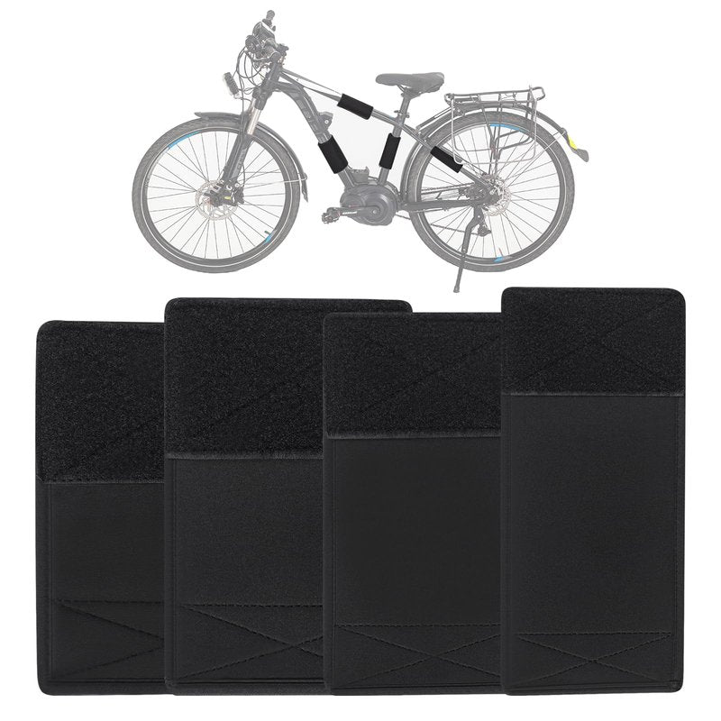 Besudo Bicycle Frame Protector Neoprene Set of 4 – Frame Protection Ebike for Bicycle Carrier Transport – Carbon Transport Protection Suitable for Thule Bicycle Carrier – E Bike Accessories-051