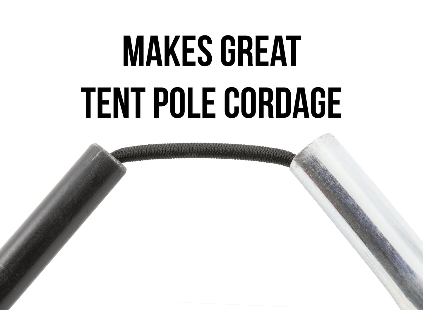 TOUGH-GRID Shock Cord - Stretchable! Great for Emergency Supply, Hiking, and Crafts - 100% Nylon Sheath (Red - 100Ft., 1/8" Diameter)