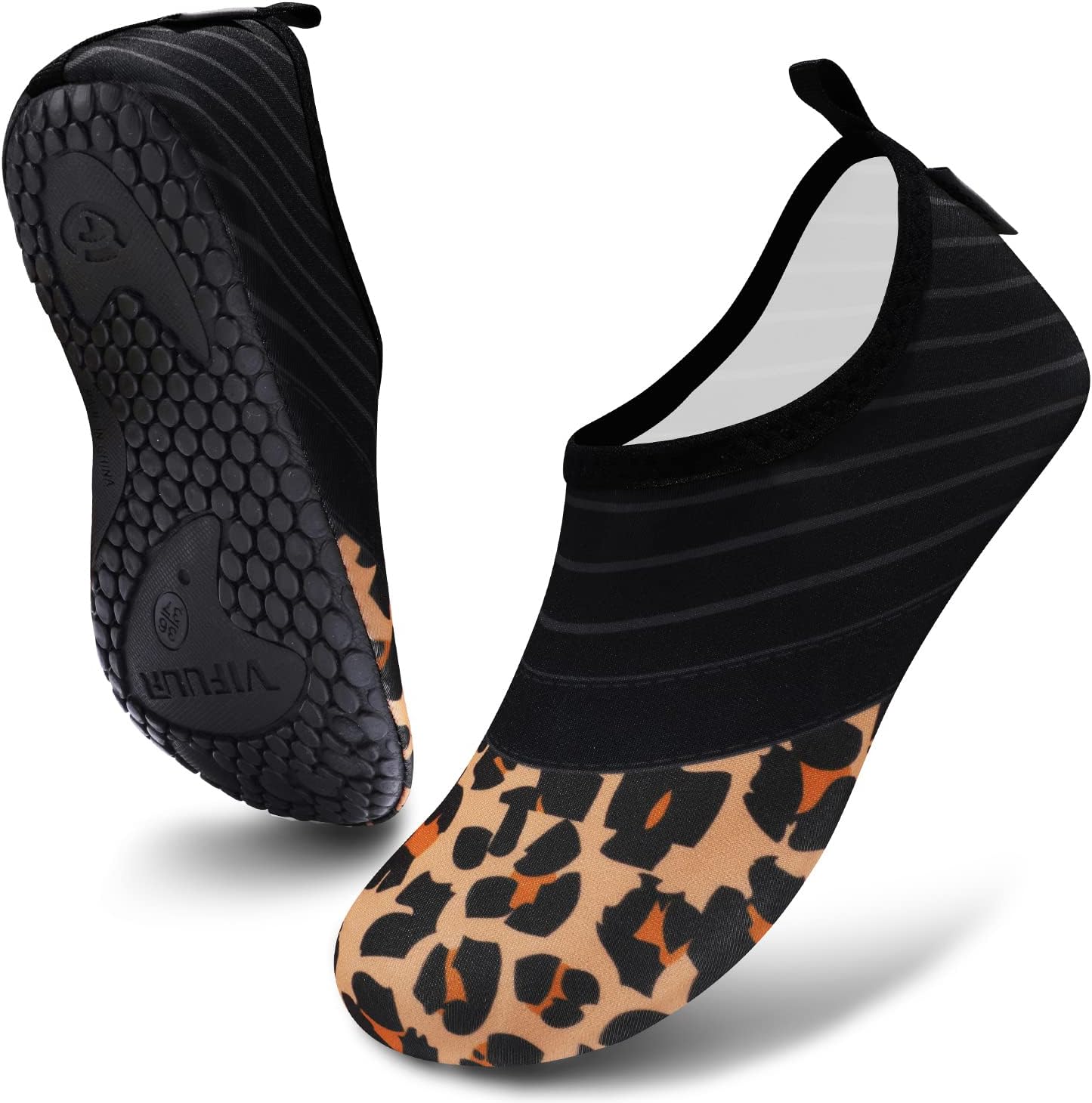 VIFUUR Water Sports Shoes - Barefoot Quick-Dry Aqua Yoga Socks | Slip-On Design for Men & Women