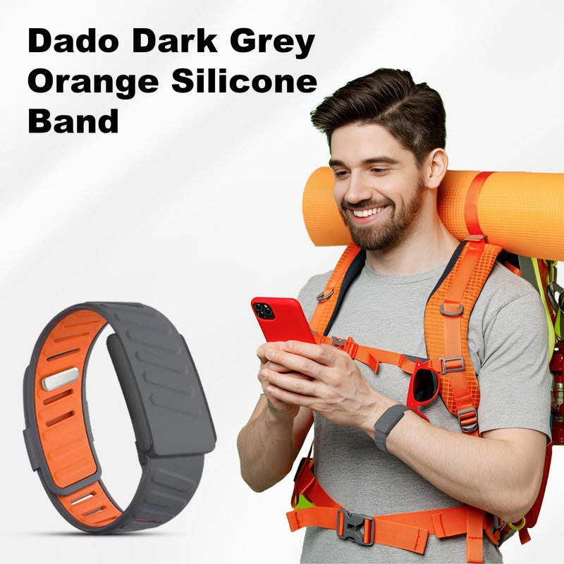 DADO Multi-Pack Wrist Bands Compatible with Whoop 5.0, Peak, One & Life MG – Hydroknit Nylon, Sport Silicone, Premium Nylon – Replacement Straps with Hook, Clasp, Quick Link Slider (Modern)