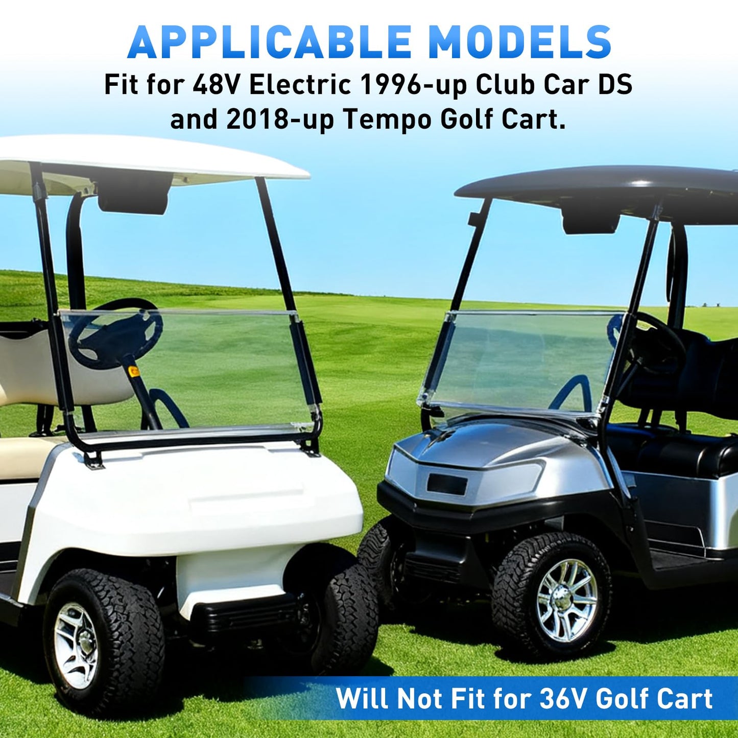 FIXHAWK Club Car DS 48 Volt Forward Reverse Switch Assembly with Handle, Micro Switch for 1996-Up Club Car DS and 2018-UP Tempo Golf Cart. Replaces OEM# 1017530-05 1012987