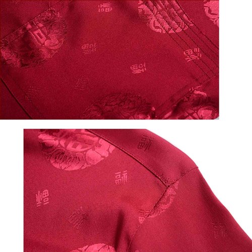 Kung Fu Uniform Mens Chinese Tang Hanfu Martial Arts Clothes Shirt Traditional Uniform Tops Bottoms