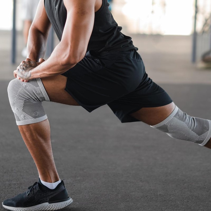MagnetRX® Magnetic Knee Sleeve – (2-Pack) Effective Compression Knee Brace with Magnets for Knee Comfort & Recovery – Magnetic Knee Brace Support (Large)