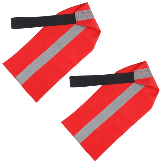 Kasteco 2 Pieces Travel Warning Flag Safety Travel Flag for Kayak