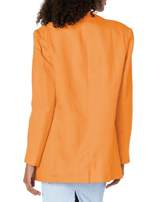 ASTR the label Women's laudine Blazer, Mustard, X-Small