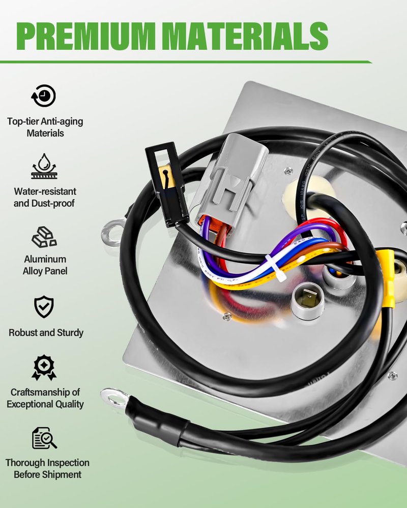 CZTHQP 102511001 Golf Cart On Board Computer for Club Car 48V 2004-2015 Precedent, Replacement OBC for Power Control and Battery Charge, Golf Carts Onboard Computer