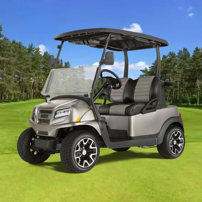 SHEJISI Golf Cart Mirror, Upgraded Hassle-Free Installation 3 Sizes for Square Tube Roll Cage Compatible with Club Car Onward DS,Yamaha Drive 2 G22 G29,EZ GO Medalist RXV TXT,ICON,Cushman,Tomberlin