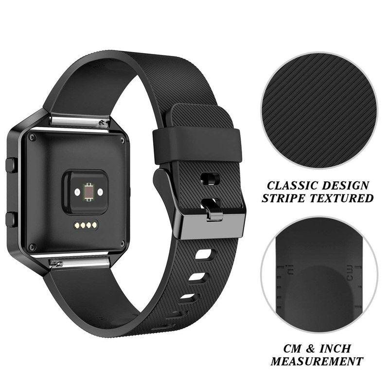 LEEFOX Compatible with Blaze Bands and Frame, Large Small Accessories Replacement Wristbands Strap for Women Men,No Tracker