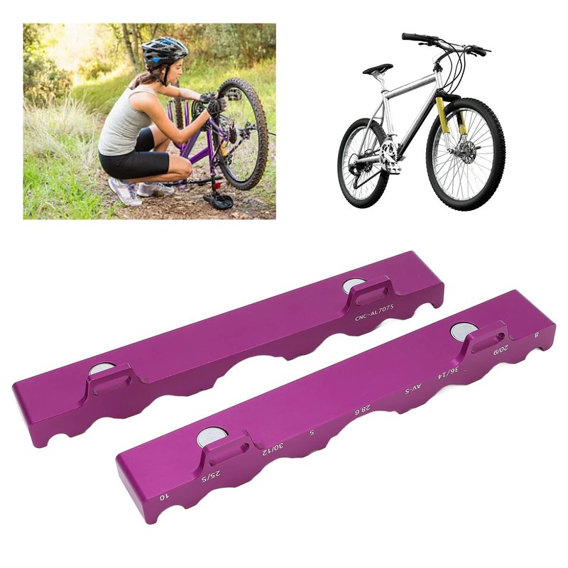 1Pair Bike Bicycle Front Fork Hub Clamp Rear Shock Fixture Vise Maintenance Tool Axle Spindle Vise Inserts 9~36, 14~28.6~5~30, 12~25, 5~10mm Repair Tool