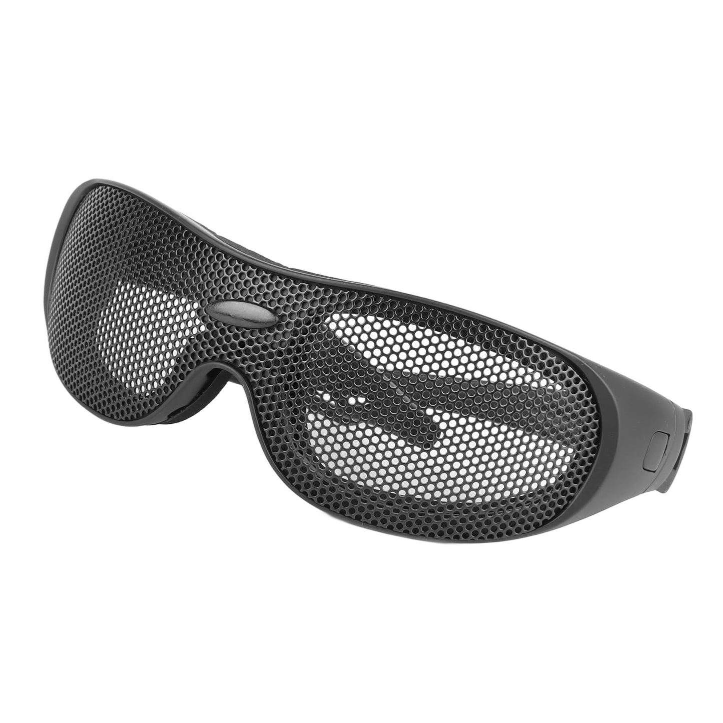 Wind Goggles, Lightweight Good Toughness Multifunctional Breathable Glasses Iron Mesh Pattern for Men and Women for Outdoor Cycling