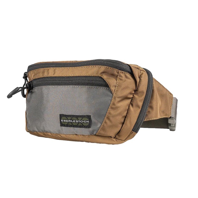 Eberlestock Bando Bag XL - Tactical Men's Fanny Pack w/Adjustable Waist Belt, Zippered Pockets, Compact Lightweight Belt Bag, Everyday Hip Pouch for Travel Outdoor Running Hunting, Coyote Brown