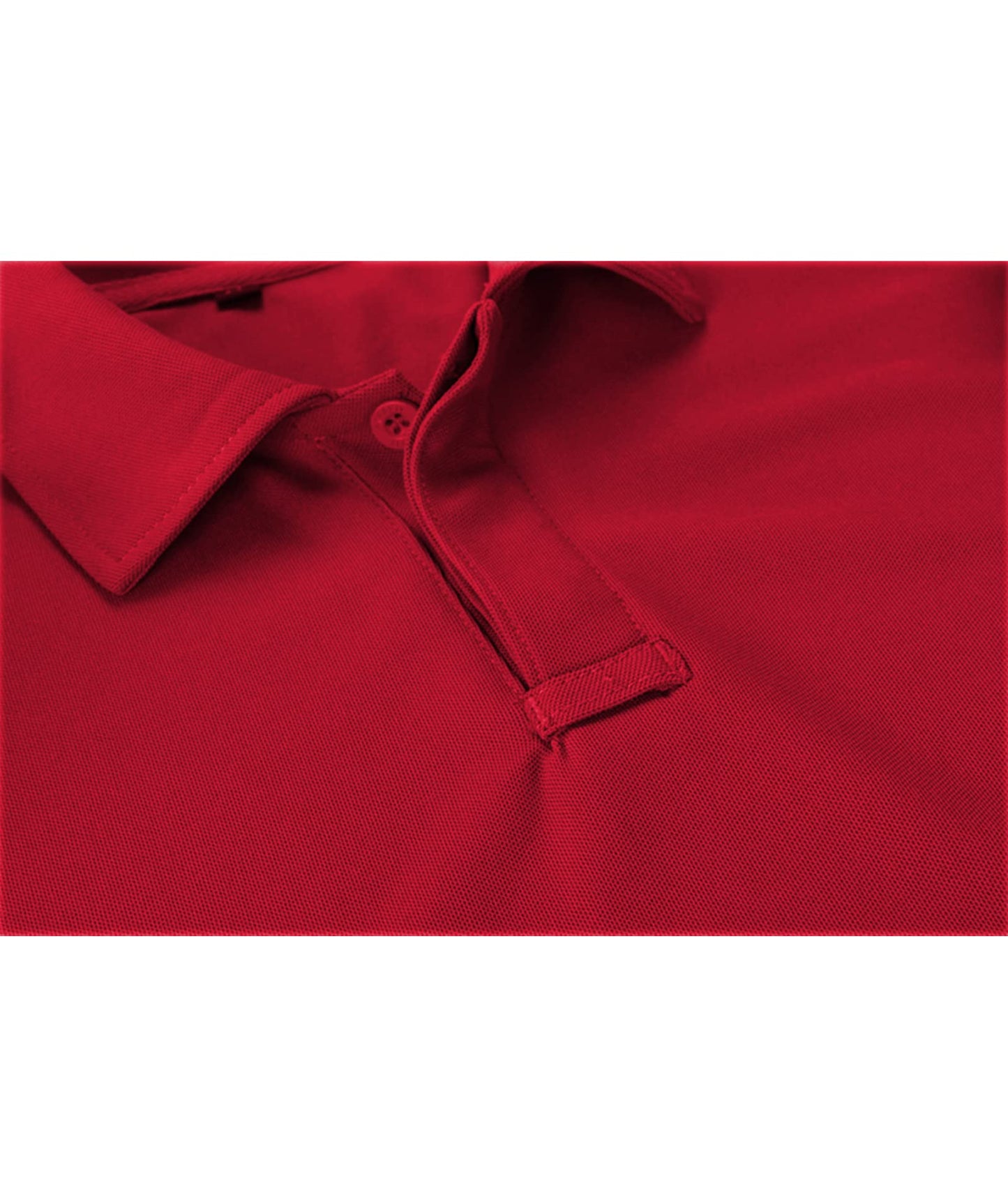 ZITY Mens Polo Shirt Short Sleeve Sports Tactical T-Shirt Athletic Golf Polos Daily Casual Stylish Collared Shirts for Men Red Medium