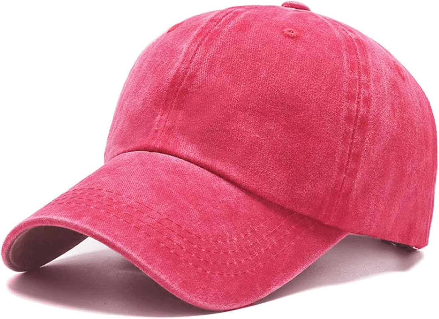 Baseball Cap - Adjustable Classic Cotton Dad Hat for Men & Women | Low Profile Design