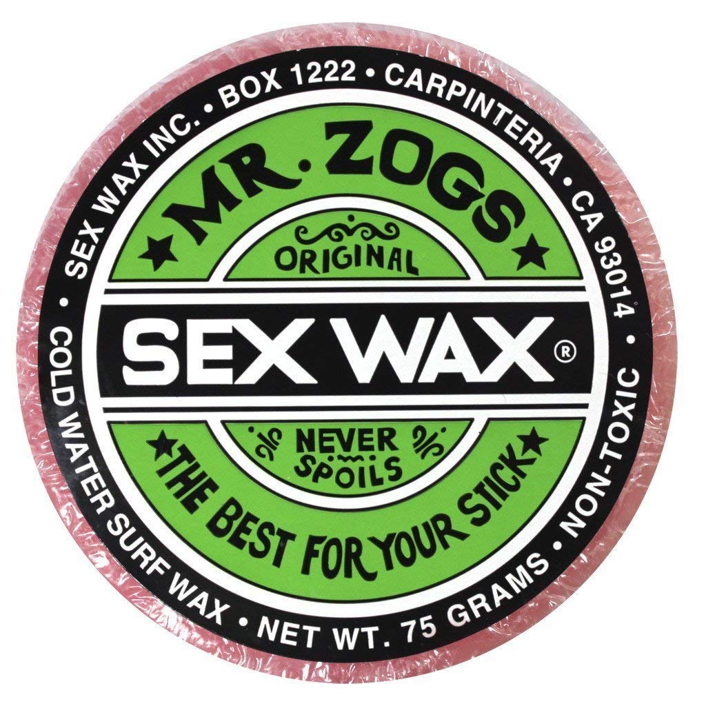 Mr. Zogs Original Sexwax - Cold Water Temperature Coconut Scented (White)