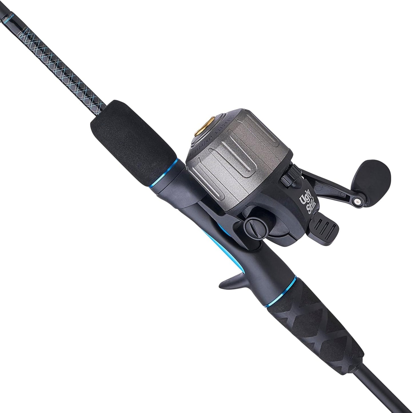 Ugly Stik GX2 Spincast Fishing Rod and Reel Combo - Durable 6' Medium Action
