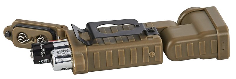 Streamlight 14975 Sidewinder Boot Military Light with 2 AA Alkaline Batteries in Box, Coyote