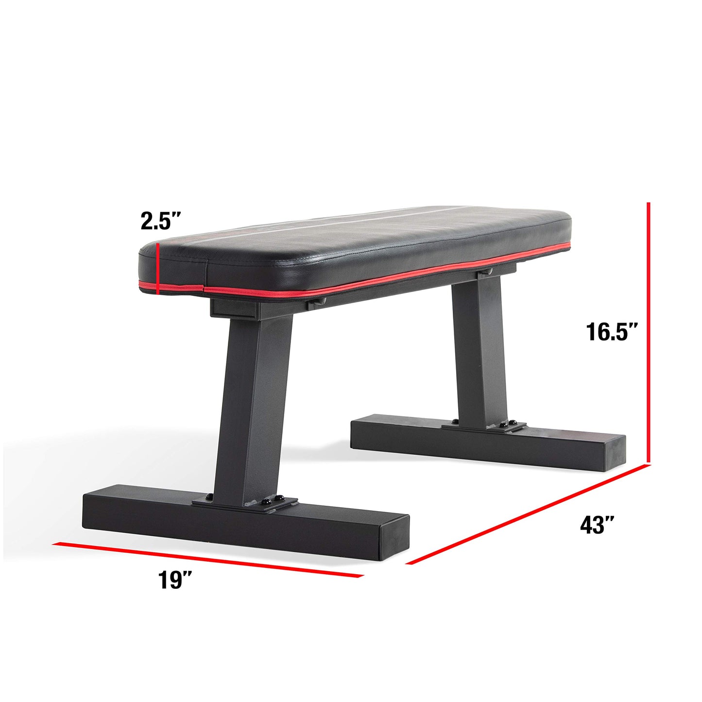 CAP Barbell Flat Utility Bench, Black