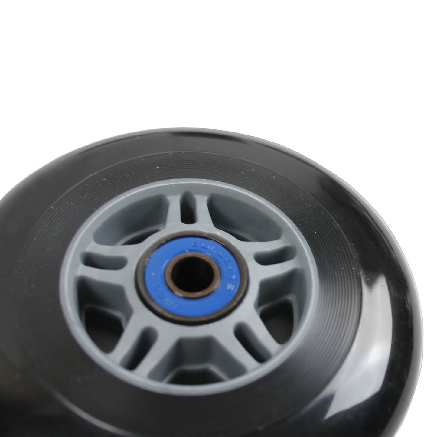 TGM Skateboards 2 Scooter Wheels with ABEC 7 Bearings for Razor Scooter 100mm (Black)