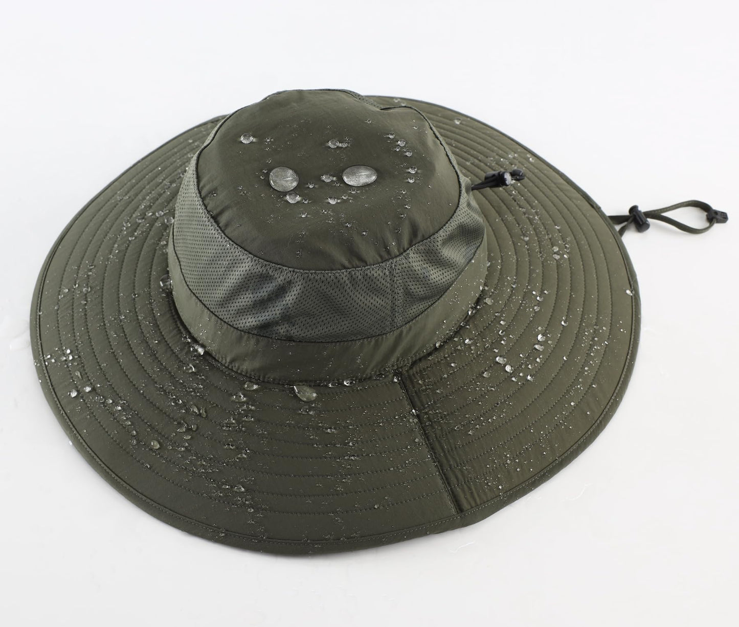 Home Prefer UPF50+ Mens Sun Hat Wide Brim Fishing Hat Foldable Large Brim UV Protection Sun Hat for Men Women Beach Gardening