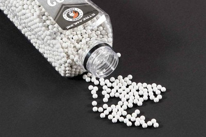 Lancer Tactical New Polished Airsoft BBS-Competition Grade, Made in Taiwan, 5050 Count (Bottle X3) (0.32g)