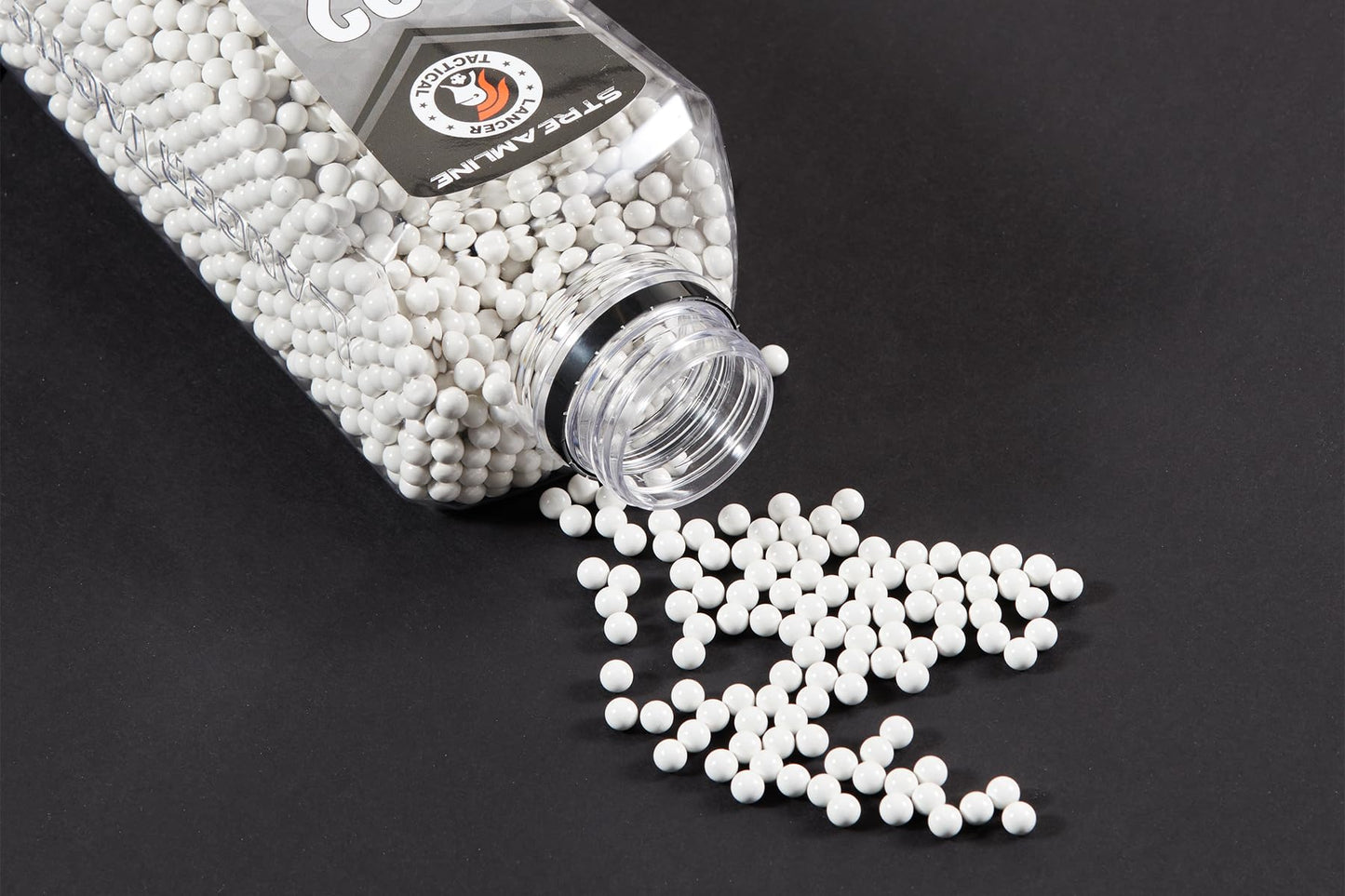 Lancer Tactical New Polished Airsoft BBS-Competition Grade, Made in Taiwan, 5050 Count (Bottle X3) (0.32g)