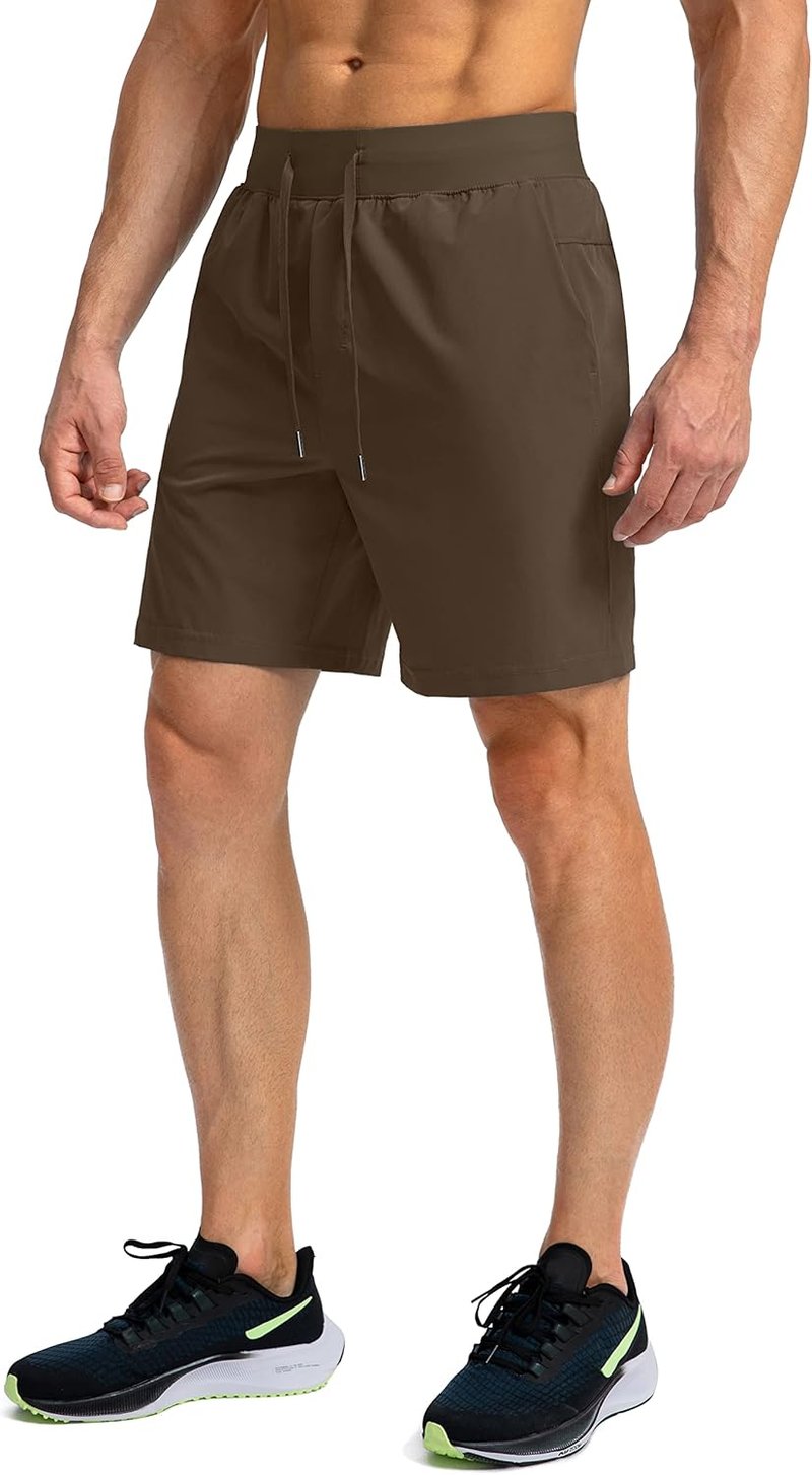 Men's Running Shorts - Quick Dry Athletic Shorts with Zipper Pockets | Available in 9", 7", 5" Sizes