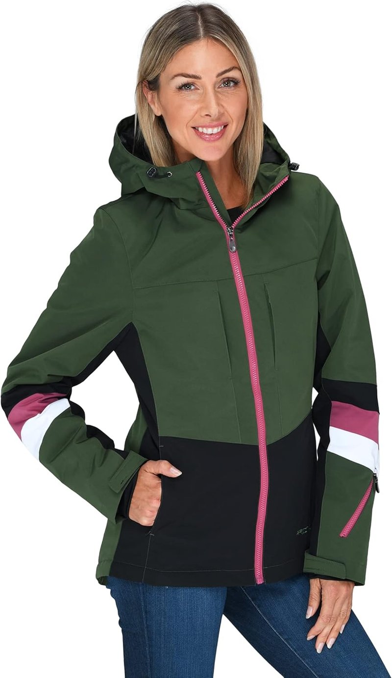 Chamonix Women's Insulated Jacket - Warm, Waterproof & Stylish | Perfect for Winter Adventures