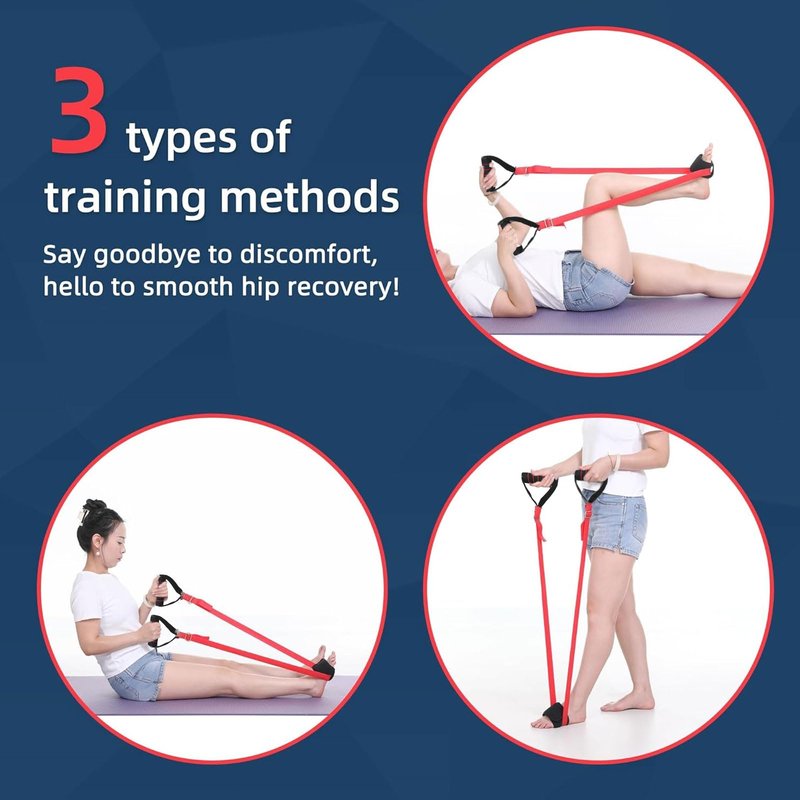 Knee Replacement Recovery Aids -Must Haves After Knee Surgery- Hip/Knee Rehabilitation Equipment, Leg Exercise - Core Flex Knee - Improve Mobility and Flexibility for Knee Pain
