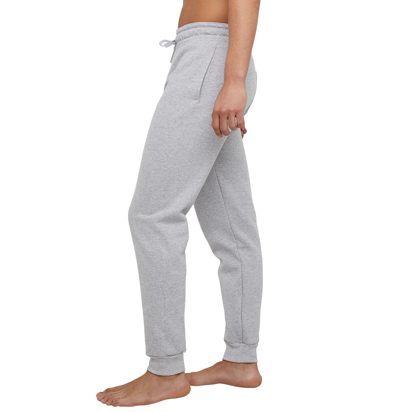 Hanes Men's Jogger Sweatpant with Pockets, Light Steel, Large