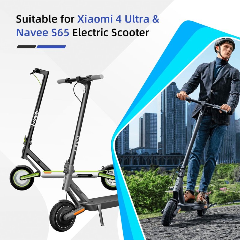 ulip 250x64 Inner Tubes with straight valve for Xiaomi 4 Ultra Navee S65 Electric Scooter Front and Rear Wheel 250 * 64 Scooter Accessories 2PCS