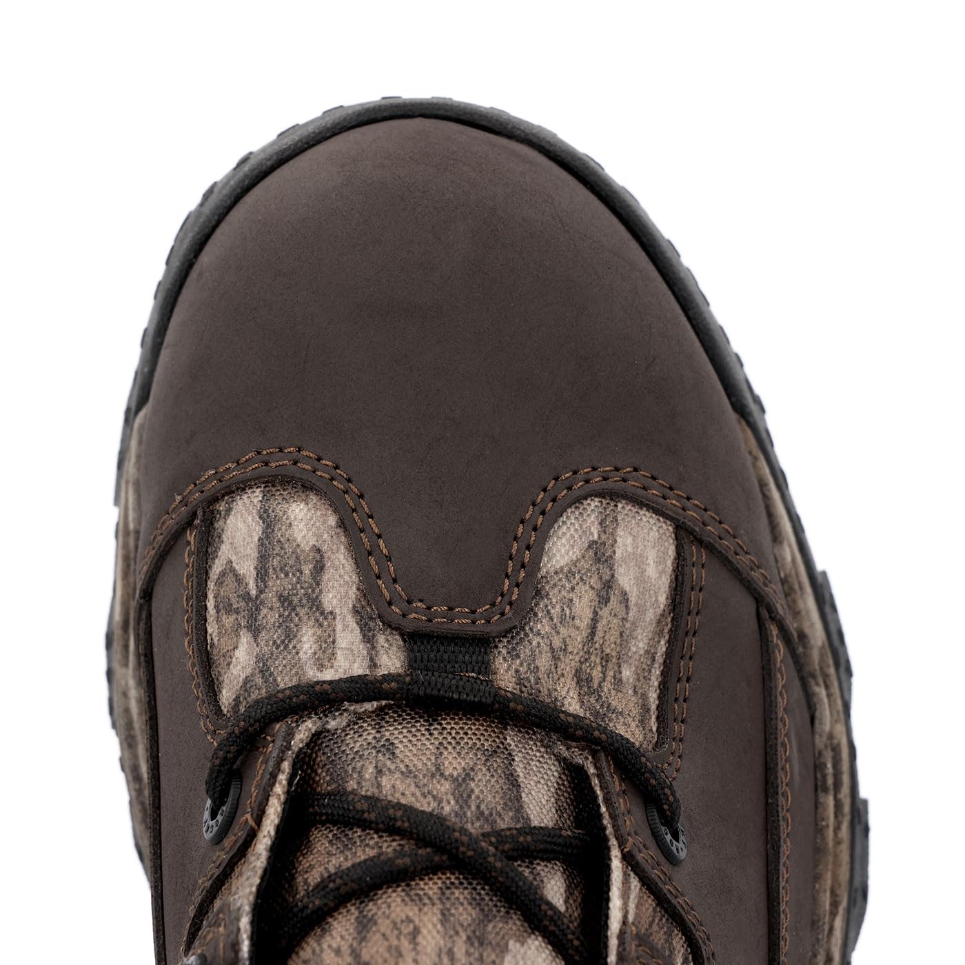 ROCKY Wildcat Snake Waterproof Snake Boot, Mossy Oak Bottomland, Size 11(M)