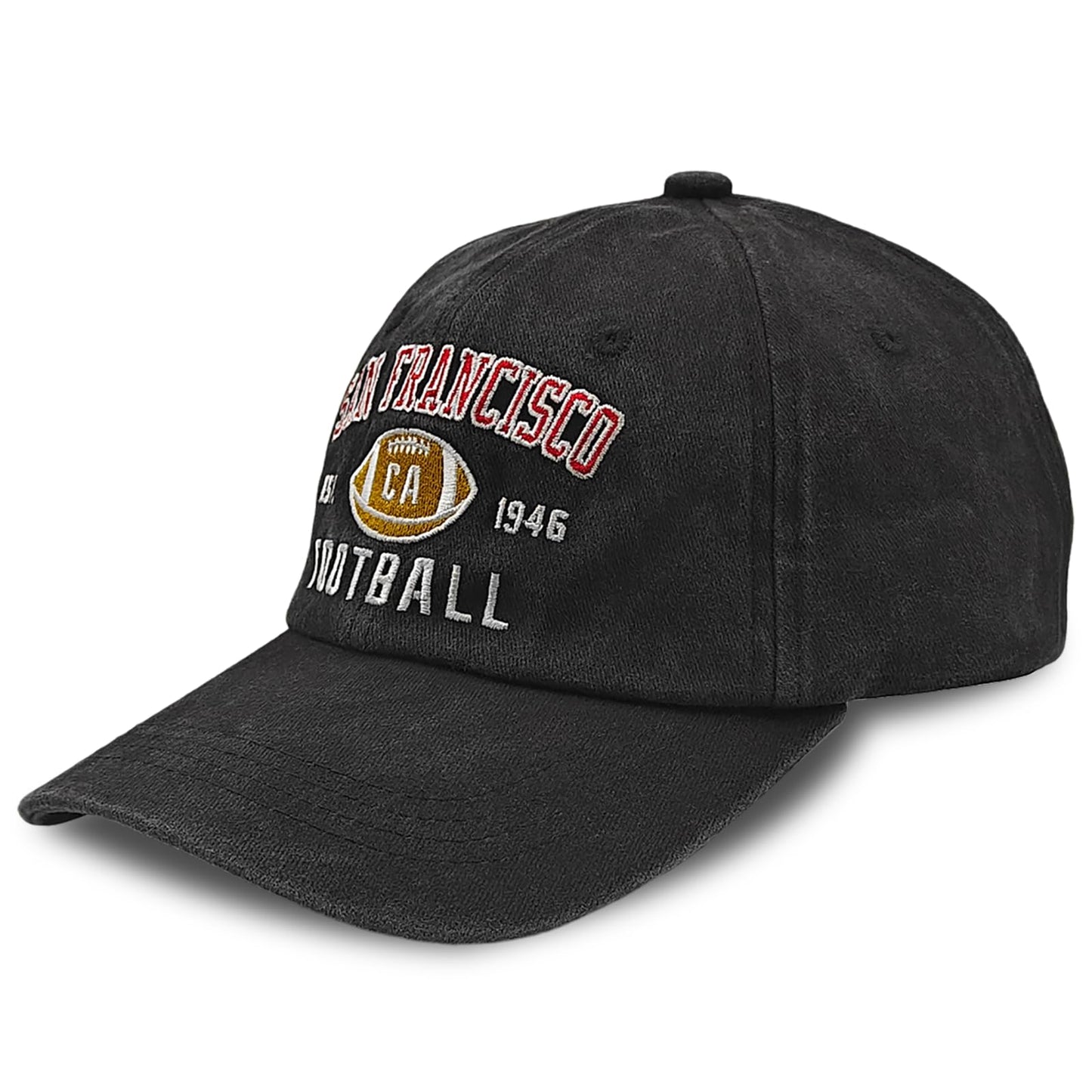 Cap Hat Embroidered City Vintage Hat for Men Women Cotton Cap Adjustable