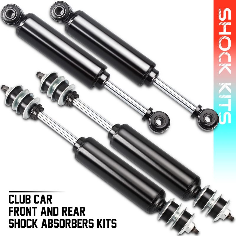 Goanyere Club Car DS Shocks, Club Car Precedent Shocks, Golf Cart Front and Rear Shock Absorbers for DS G&E 1988-up, Precedent G&E 2004-up, OEM# 1014235, 1014236