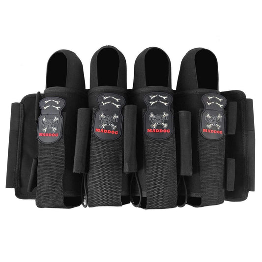 Maddog Pro 4+3 Paintball Harness Pod Pack | Pod Ejection | Adjustable Elastic Velcro Belt